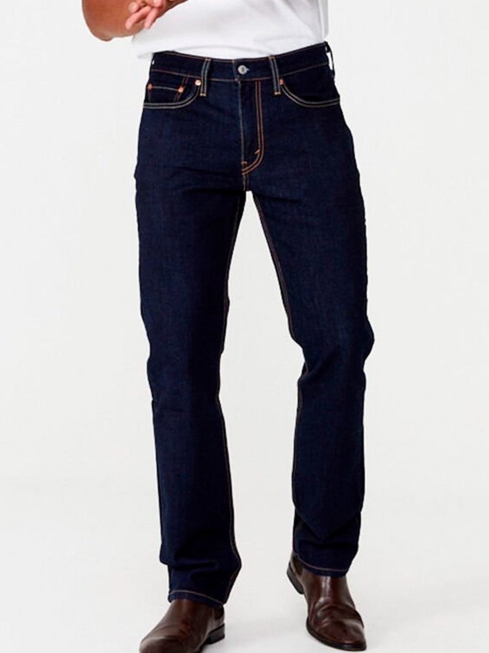 Levi’s 516 Men's Dark Indigo Straight-Leg Jeans